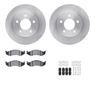R1 Concepts® - Front Brake Kit with Performance Off-Road/Tow Brake Pads