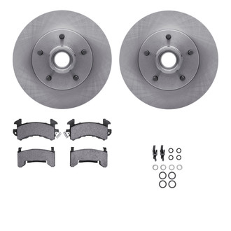 R1 Concepts® - Front Brake Kit with Performance Off-Road/Tow Brake Pads