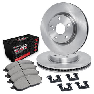 R1 Concepts® - Front Brake Kit with Performance Off-Road/Tow Brake Pads