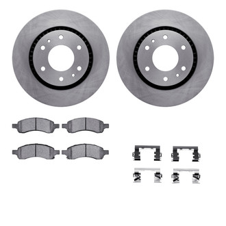 R1 Concepts® - Front Brake Kit with Performance Off-Road/Tow Brake Pads
