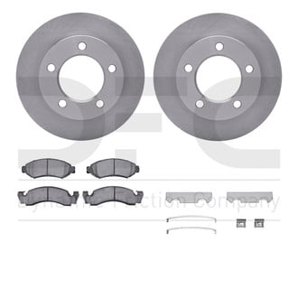 R1 Concepts® - Front Brake Kit with Performance Off-Road/Tow Brake Pads
