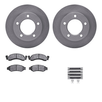 R1 Concepts® WFVH1-54026 - Front Brake Kit with Performance Off-Road/Tow Brake Pads