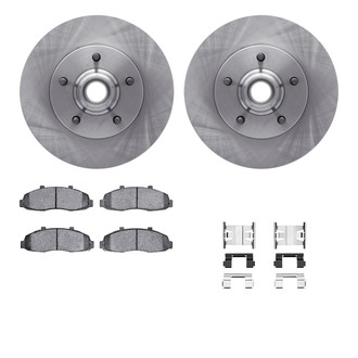 R1 Concepts® - Front Brake Kit with Performance Off-Road/Tow Brake Pads