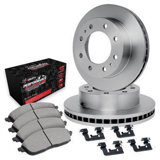 R1 Concepts® - Front Brake Kit with Performance Off-Road/Tow Brake Pads