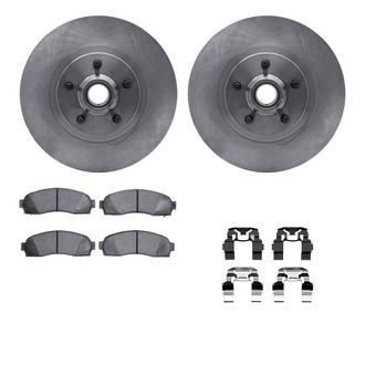 R1 Concepts® - Front Brake Kit with Performance Off-Road/Tow Brake Pads
