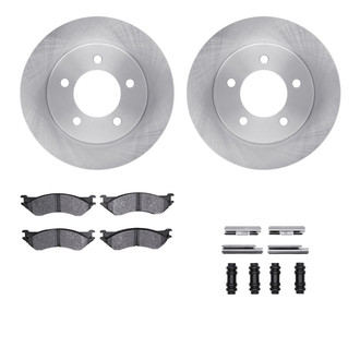 R1 Concepts® - Front Brake Kit with Performance Off-Road/Tow Brake Pads