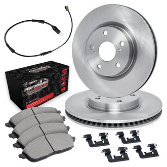 R1 Concepts® - Front Brake Kit with Performance Off-Road/Tow Brake Pads