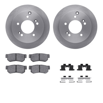 R1 Concepts® - eLINE Series Rear Brake Kit with Ceramic Pads