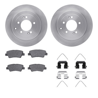 R1 Concepts® - eLINE Series Rear Brake Kit with Ceramic Pads