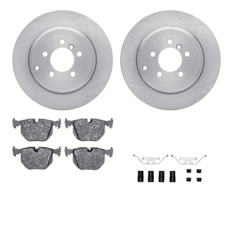 R1 Concepts® - eLINE Series Rear Brake Kit with Ceramic Pads