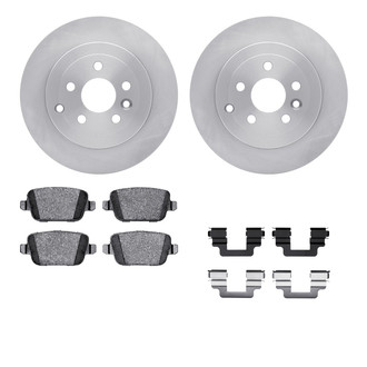 R1 Concepts® - eLINE Series Rear Brake Kit with Ceramic Pads