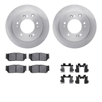 R1 Concepts® - eLINE Series Rear Brake Kit with Ceramic Pads