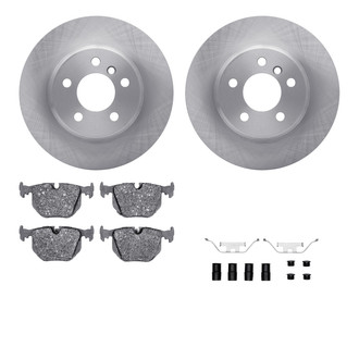 R1 Concepts® - eLINE Series Rear Brake Kit with Ceramic Pads