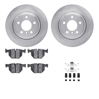 R1 Concepts® - eLINE Series Rear Brake Kit with Ceramic Pads