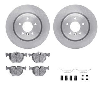 R1 Concepts® - eLINE Series Rear Brake Kit with Ceramic Pads