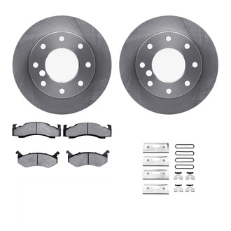 R1 Concepts® - eLINE Series Front Brake Kit with Ceramic Pads
