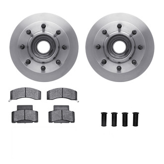 R1 Concepts® - eLINE Series Front Brake Kit with Ceramic Pads