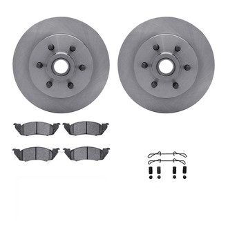 R1 Concepts® - eLINE Series Front Brake Kit with Ceramic Pads