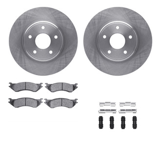 R1 Concepts® - eLINE Series Rear Brake Kit with Ceramic Pads