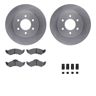 R1 Concepts® - eLINE Series Front Brake Kit with Ceramic Pads