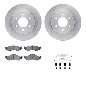 R1 Concepts® - eLINE Series Front Brake Kit with Ceramic Pads