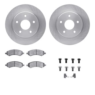 R1 Concepts® - eLINE Series Front Brake Kit with Ceramic Pads