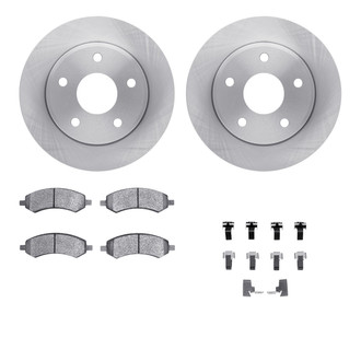 R1 Concepts® - eLINE Series Front Brake Kit with Ceramic Pads