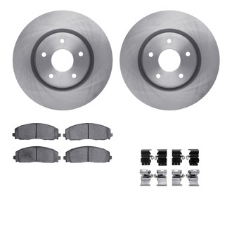 R1 Concepts® - eLINE Series Front Brake Kit with Ceramic Pads