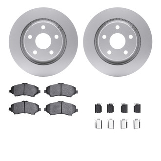 R1 Concepts® - eLINE Series Front Brake Kit with Ceramic Pads