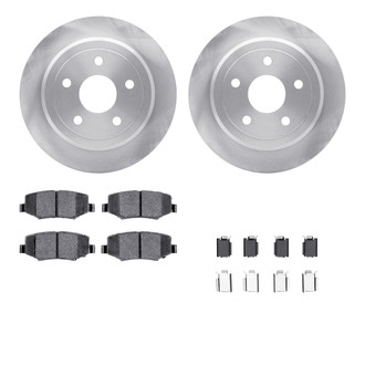 R1 Concepts® - eLINE Series Rear Brake Kit with Ceramic Pads
