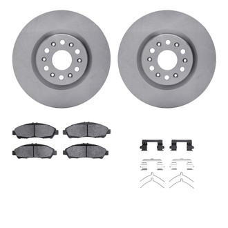 R1 Concepts® - eLINE Series Front Brake Kit with Ceramic Pads