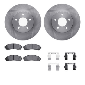 R1 Concepts® - eLINE Series Front Brake Kit with Ceramic Pads