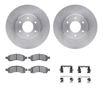R1 Concepts® - eLINE Series Front Brake Kit with Ceramic Pads