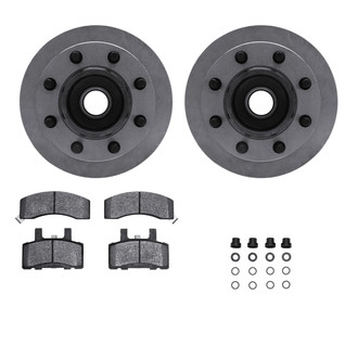 R1 Concepts® - eLINE Series Front Brake Kit with Ceramic Pads