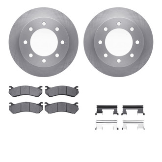 R1 Concepts® - eLINE Series Rear Brake Kit with Ceramic Pads