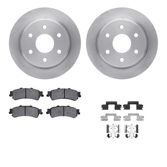 R1 Concepts® - eLINE Series Rear Brake Kit with Ceramic Pads