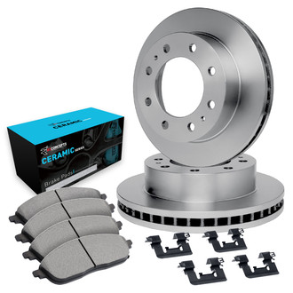 R1 Concepts® - eLINE Series Rear Brake Kit with Ceramic Pads