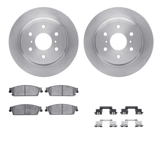 R1 Concepts® - eLINE Series Rear Brake Kit with Ceramic Pads