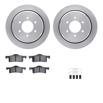 R1 Concepts® - eLINE Series Rear Brake Kit with Ceramic Pads