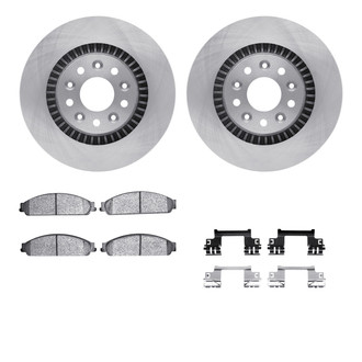 R1 Concepts® - eLINE Series Front Brake Kit with Ceramic Pads