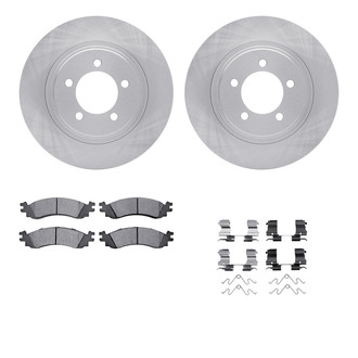 R1 Concepts® - eLINE Series Front Brake Kit with Ceramic Pads