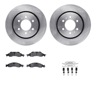 R1 Concepts® - eLINE Series Front Brake Kit with Ceramic Pads