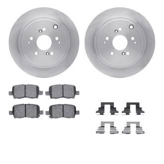 R1 Concepts® - eLINE Series Rear Brake Kit with Ceramic Pads