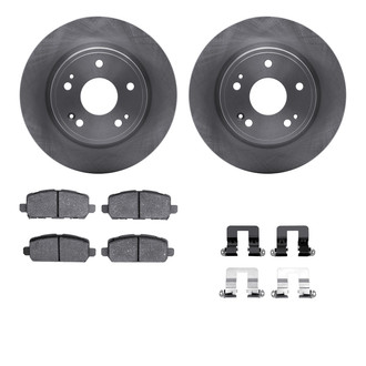 R1 Concepts® - eLINE Series Rear Brake Kit with Ceramic Pads