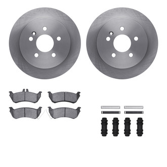 R1 Concepts® - eLINE Series Rear Brake Kit with Ceramic Pads