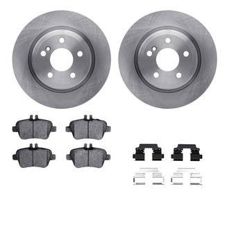 R1 Concepts® - eLINE Series Rear Brake Kit with Ceramic Pads