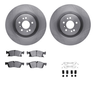 R1 Concepts® - eLINE Series Front Brake Kit with Ceramic Pads