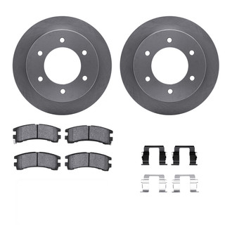 R1 Concepts® - eLINE Series Rear Brake Kit with Ceramic Pads