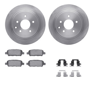 R1 Concepts® - eLINE Series Rear Brake Kit with Ceramic Pads