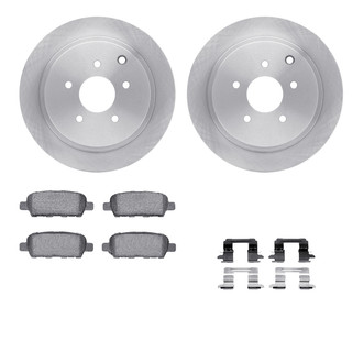 R1 Concepts® - eLINE Series Rear Brake Kit with Ceramic Pads